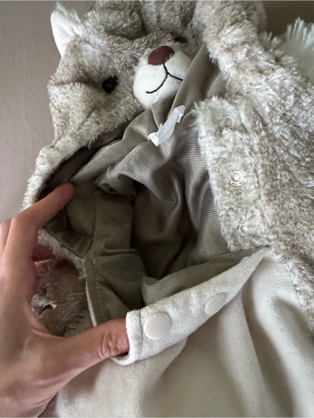 Baby Plush squirrel Costume
